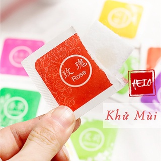 Bộ Túi thơm mini khử mùi giầy dep, tủ giầy tủ dép, làm thơm túi và tủ giầy dép