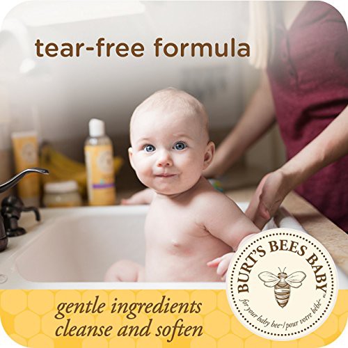 Sữa Tắm Gội Cho Bé Không Cay Mắt Burt Bee Burts Bees Baby Shampoo Wash Natural Calming Tear-free 350ml 620ml