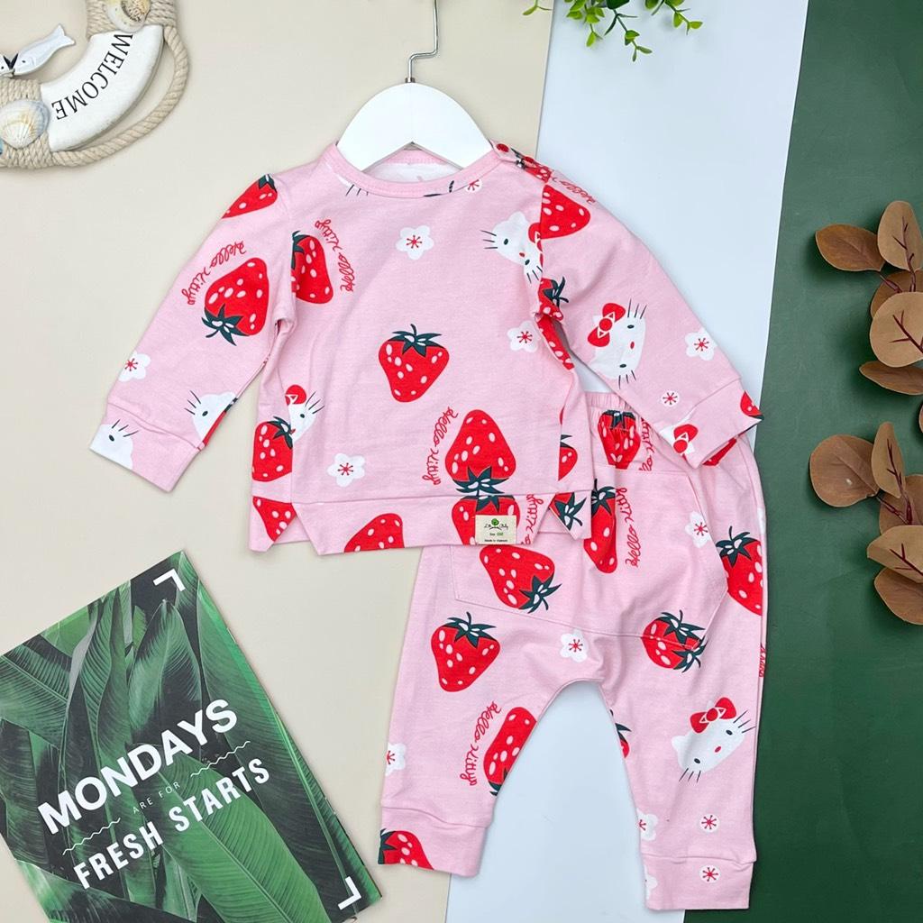 Bộ da cá sơ sinh họa tiết LITIBABY 1/7