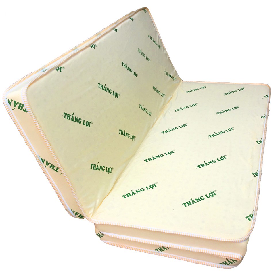 Nệm Cao Su Non Thắng Lợi Gấp 3 1m6x2mx10cm Bảo Hành 15 Năm