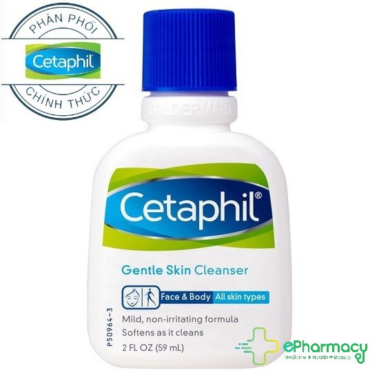 Sữa rửa mặt Cetaphil Gentle Skin Cleanser 59ml dịu nhẹ cho mọi loại da 59ml