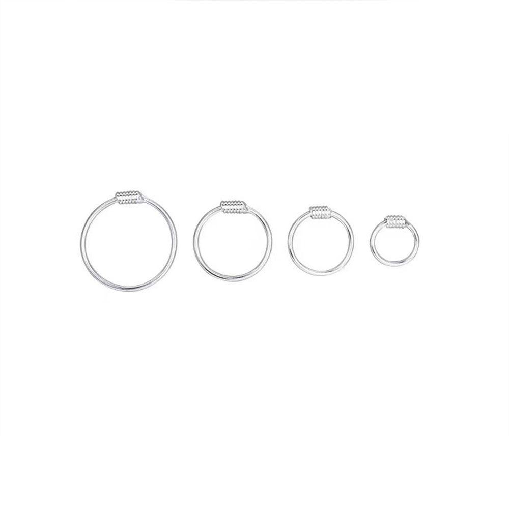 Bông Tai Tròn Phong Cách Hàn Quốc Dành Cho Nam Nữ|Khuyên Tai Dạng Vòng Thời Trang Dành Cho Nữ