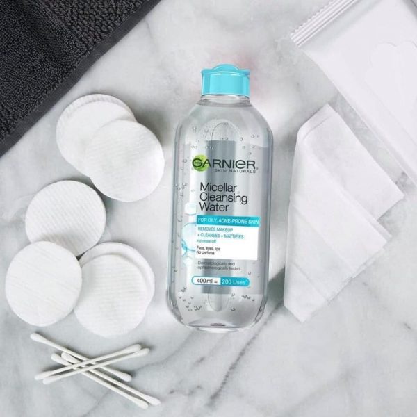 Nước Tẩy Trang Micellar Garnier Skinactive Cleansing Water BẢN PHÁP