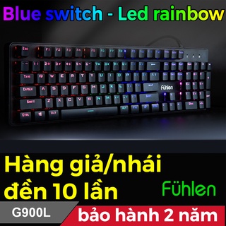 Bàn phím cơ gaming Fuhlen G900L - Bảo hành chính hãng 2 năm
