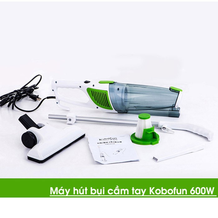 Máy hút bụi cầm tay Kobofun Chính Hãng Máy hút bụi mini có nhiều đầu hút làm sạch nhà bảo hành 6 tháng | BigBuy360 - bigbuy360.vn