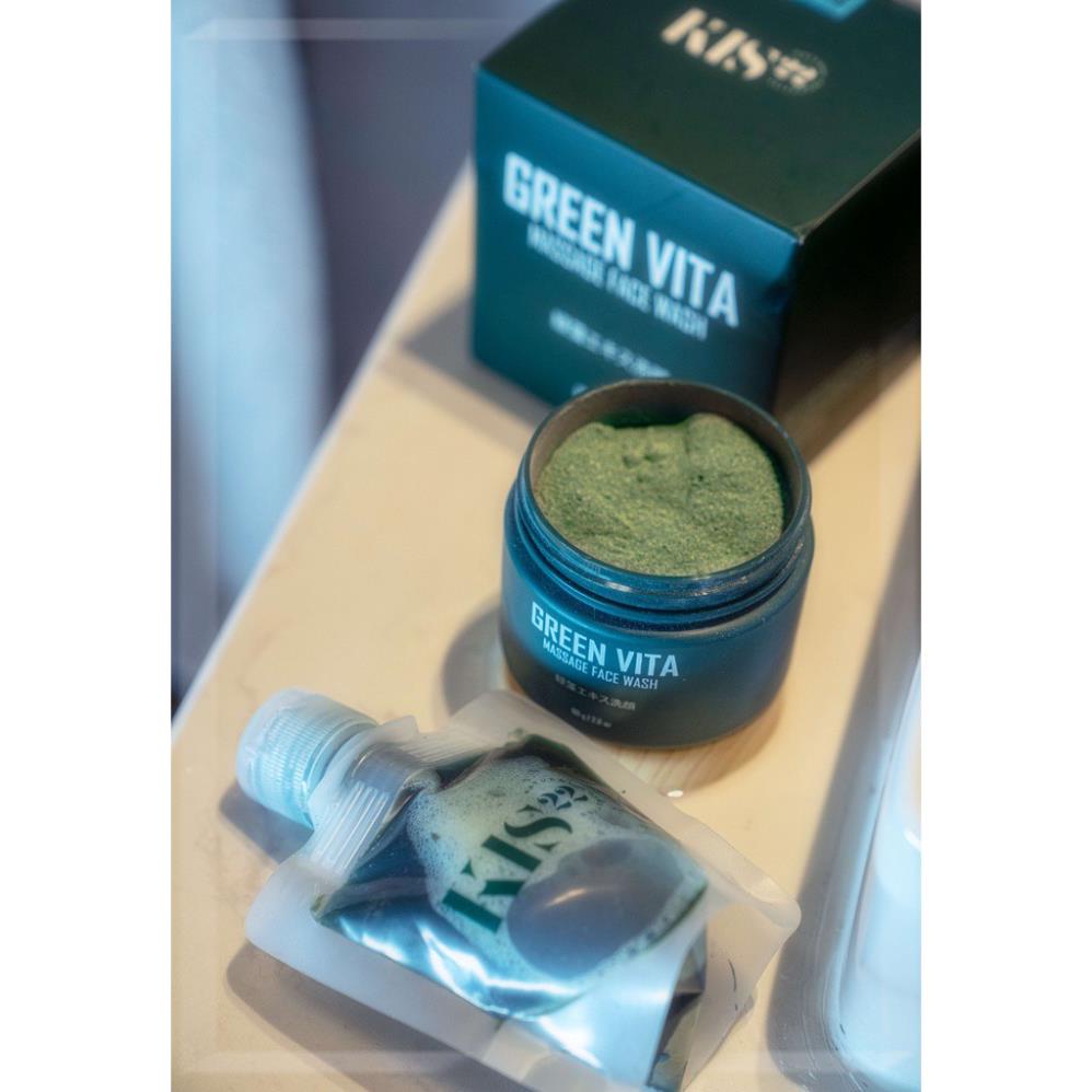Bột Rửa Mặt Vi Tảo Kis22 Green Vita 80gram Chính Hãng Maxicorp | BigBuy360 - bigbuy360.vn