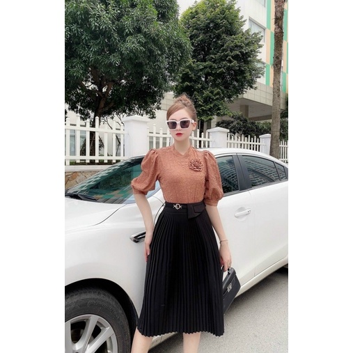 CHÂN VÁY DẬP LY ĐƠN BICH7000