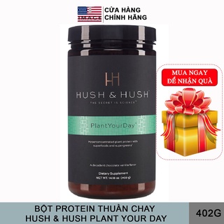 Image Skincare Hush & Hush Plant Your Day 402g - Bột Protein Thuần Chay Bổ Sung Vitamin Và Năng Lượng