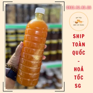 Nước cốt chanh dây mật ong siêu đậm đặc - chai 1 lít
