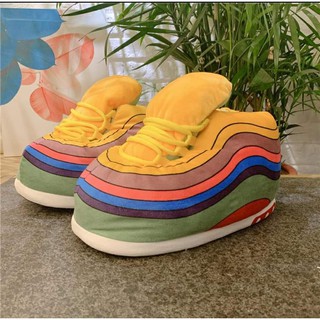 Dép đi trong nhà mùa đông [HÀNG SẴN] thiết kế theo các mẫu sneaker hot, giày sneaker bông