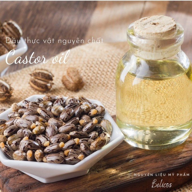 Dầu Thầu Dầu Castor oil (Pháp) - Dầu nền dưỡng ẩm da , môi, tóc thiên nhiên
