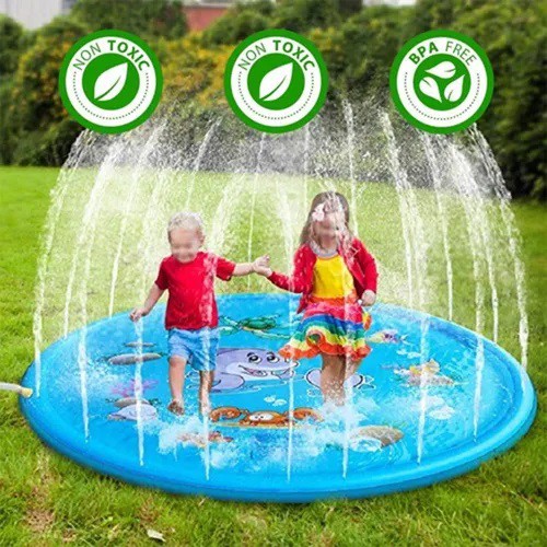 TẤM ĐỆM PHUN NƯỚC nằm chơi CHO BÉ 1.7M