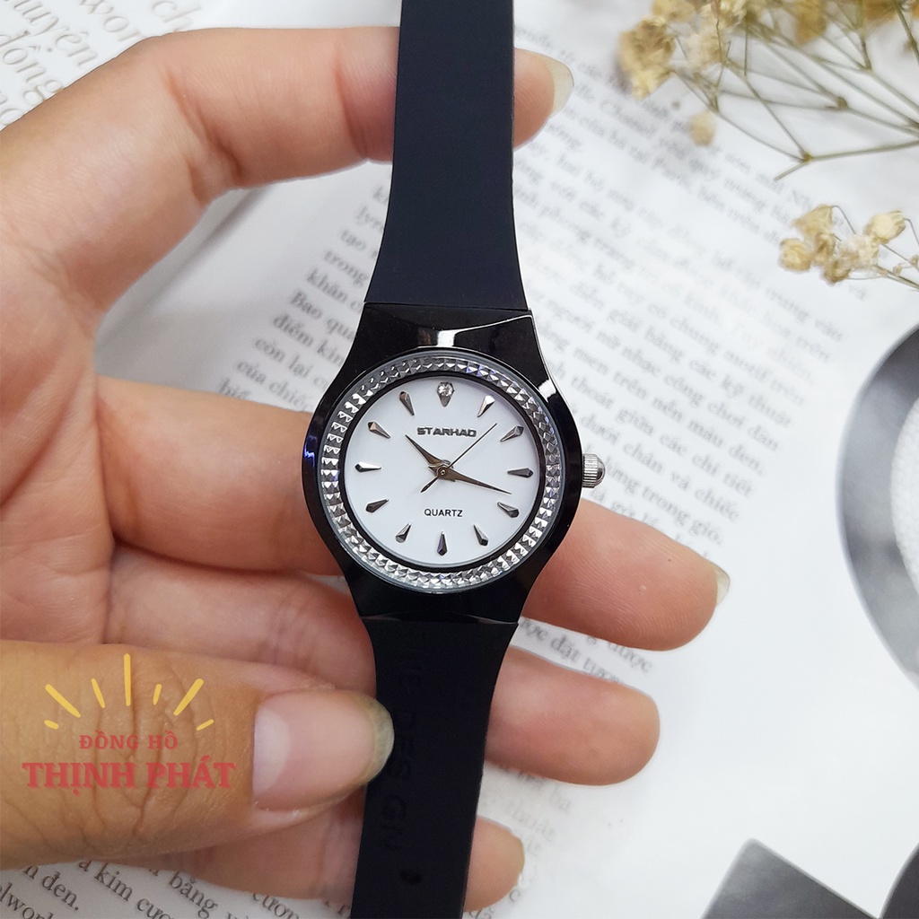 Đồng Hồ Nữ Thời Trang Starhao Case 28mm Chống Nước - Thích Hợp Tay Nhỏ Xinh - Phong Cách Trẻ Trung NăngĐộng