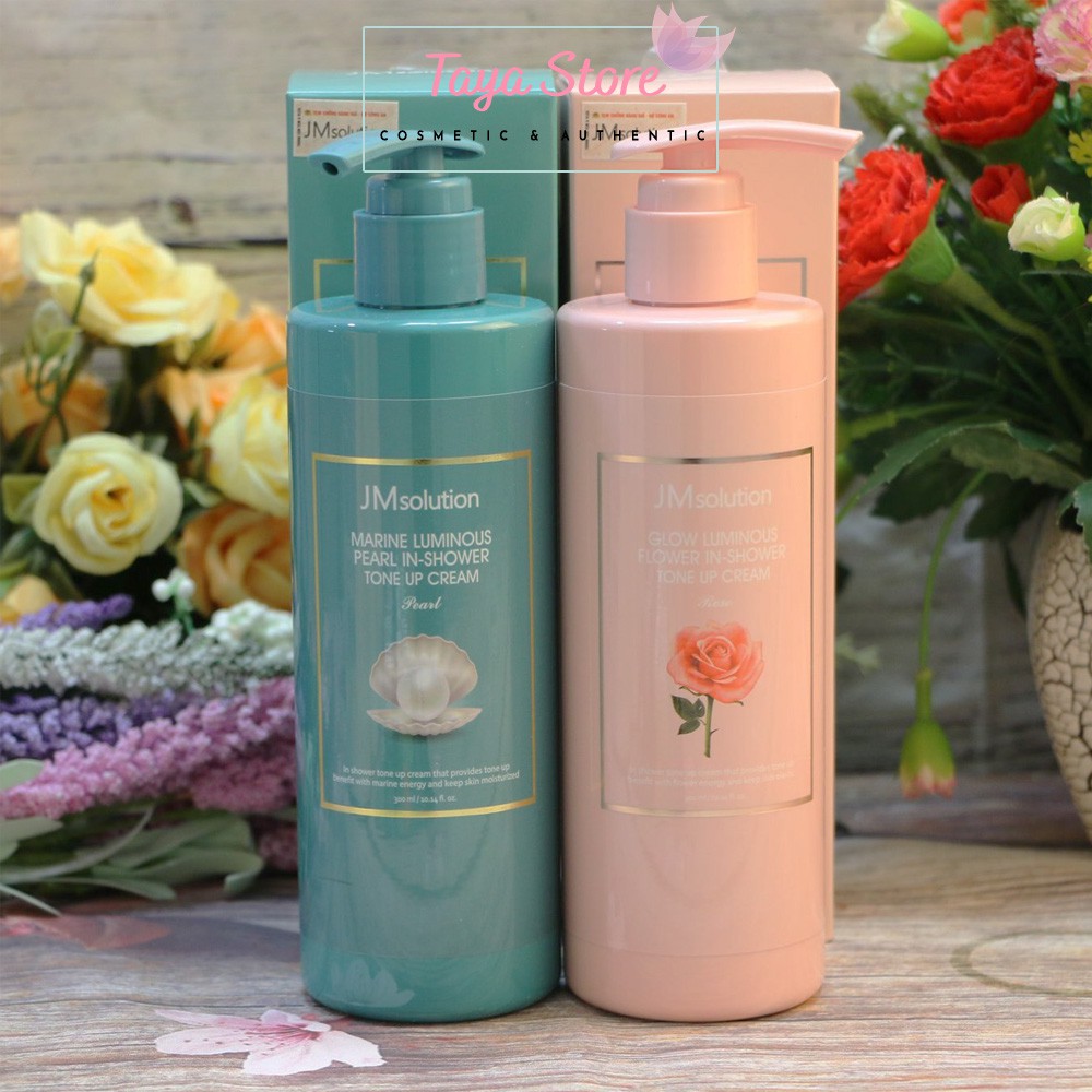 Sữa tắm trắng da JM Solution Tone Up Shower Cream 300ml Hàn Quốc