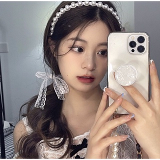 Băng đô , cài tóc hạt thắt nơ công chúa