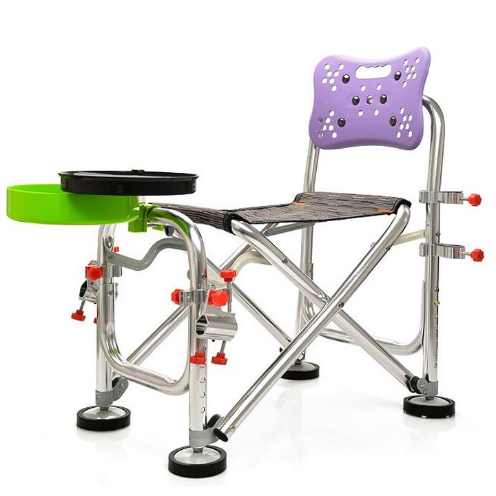 Ghế Câu Cá Đa Năng, Chuyên Nghiệp Có Tựa Lưng Tặng kèm chống cần câu đơn 2.1m