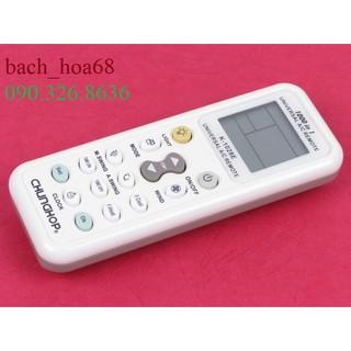 [SIÊU RẺ] Điều khiển điều hòa máy lạnh đa năng K-1028E 1000 in 1 remote hồng ngoại dò tần số chunghop loại xịn