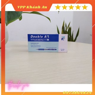 Bút bi Double A (ngòi 0.7mm) xanh