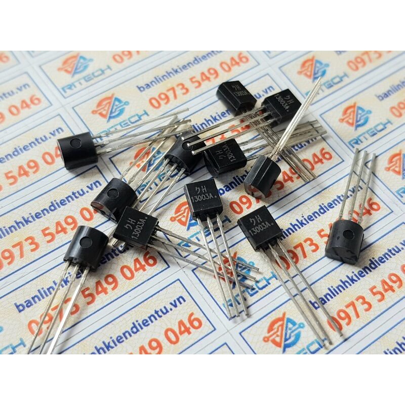 Combo 5 chiếc 13003A MJE13003A Transistor TO-92