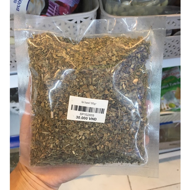 Lá húng quế tây Basil gói 50g