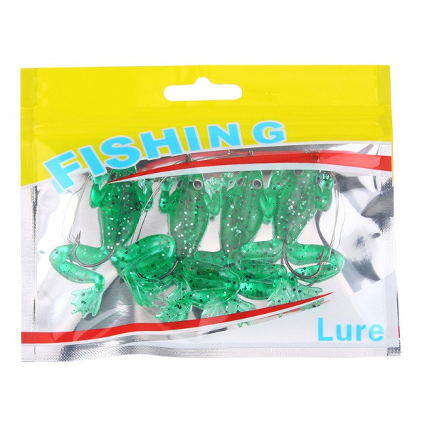 Mồi Câu Giả Hình Ếch 5.2Cm Có Gắn Lưỡi Câu