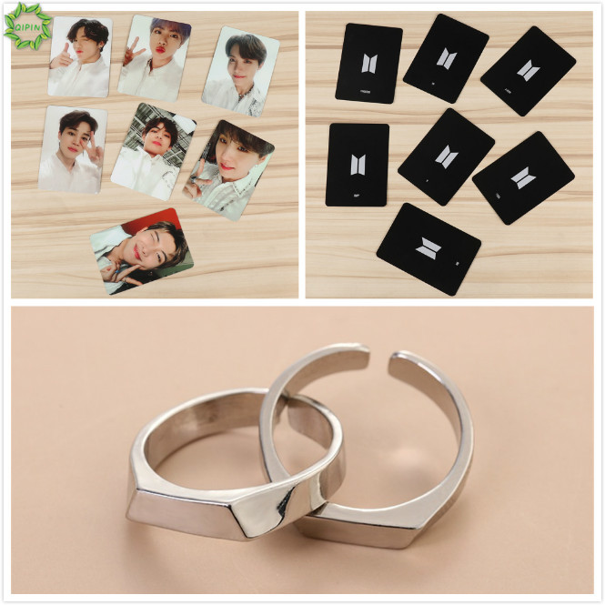 Bộ 2 Nhẫn Có Thể Điều Chỉnh Kpop BTS Cho Cặp Đôi