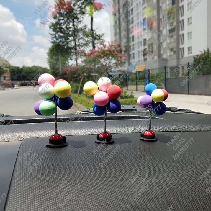 Cây bong bóng trang trí tablo ô tô