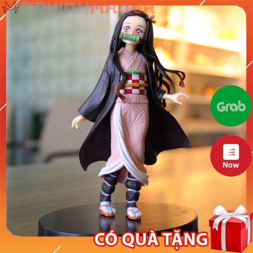 [CÓ QUÀ TẶNG] Mô hình Nezuko Kamado (nhân vật là em gái Tanjiro) figure Kimetsu no Yaiba Thanh Gươm Diệt Quỷ Cứu Nhân