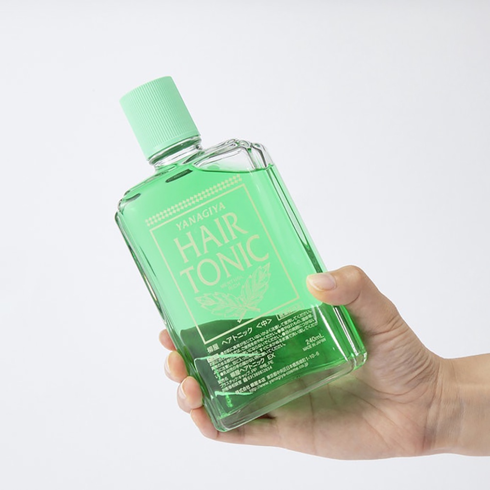 Tinh dầu Bạc hà dưỡng tóc Hair Tonic Yanagiya 240ml - Hachi Hachi Japan Shop