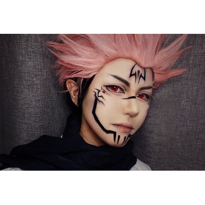 [Order/ko có sẵn] wig /tóc giả cosplay Yuji Itadori Sukuna Jujutsu Kaisen - chú thuật hồi chiến