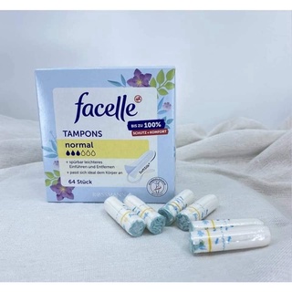Băng vệ sinh Tampon Facelle 64 miếng mẫu mới nhất