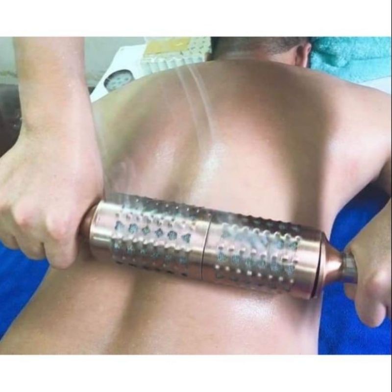 COMBO con lăn thảo dược + hộp ngải đốt 108 viên