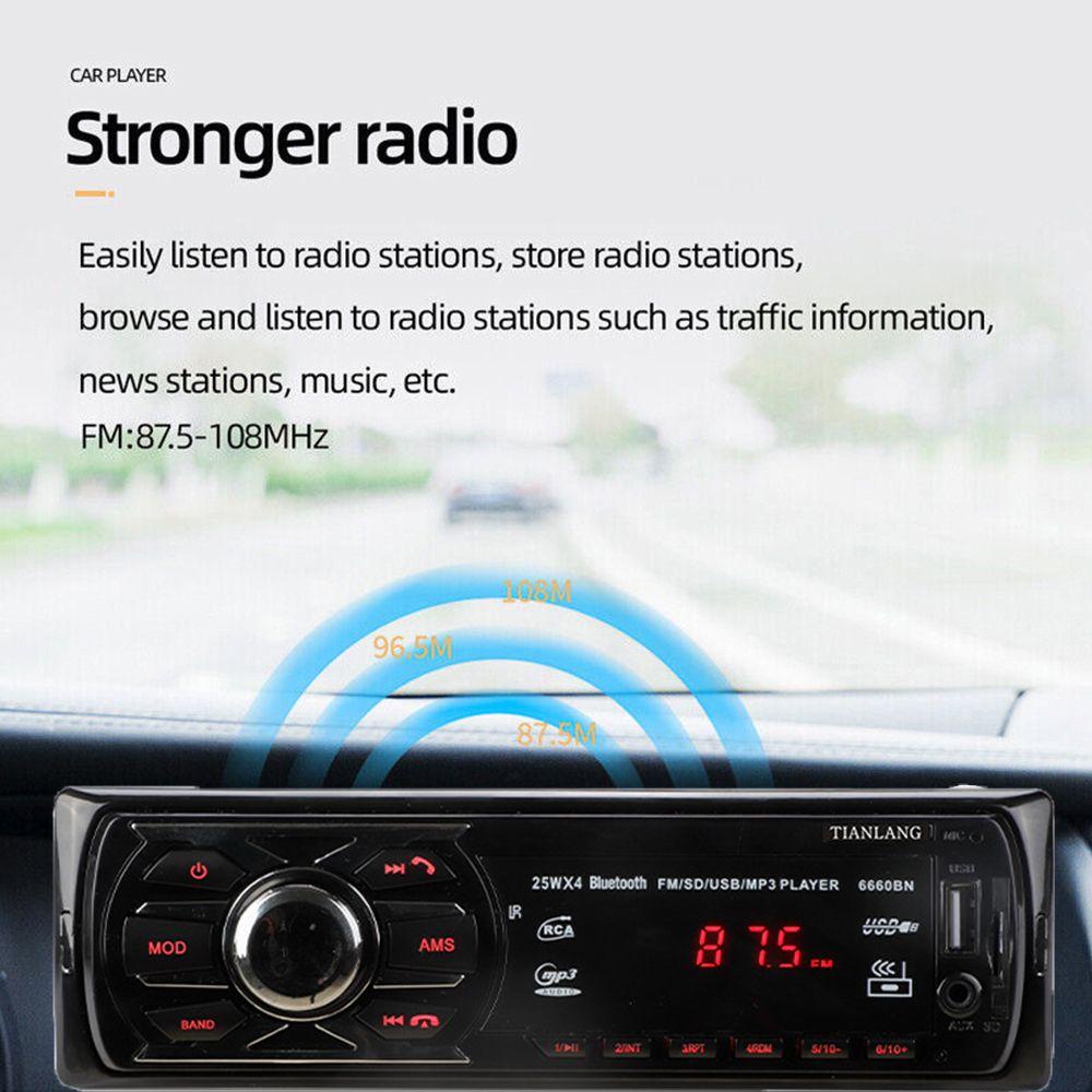 Máy Nghe Nhạc MP3 Âm Thanh Nổi Rảnh Tay Cho Xe Hơi