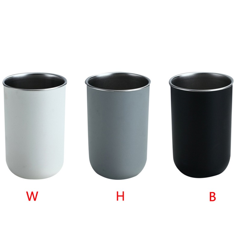 Cốc đánh răng bằng thép không gỉ 300ml