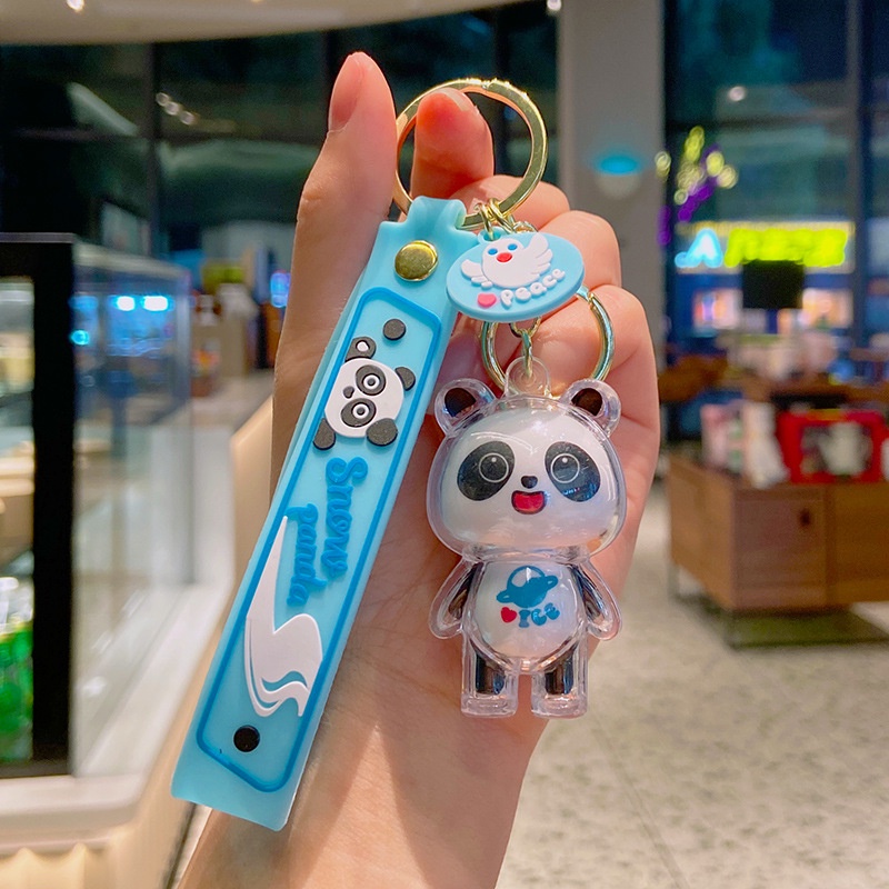 Móc Khóa Hình Gấu Trúc Dễ Thương