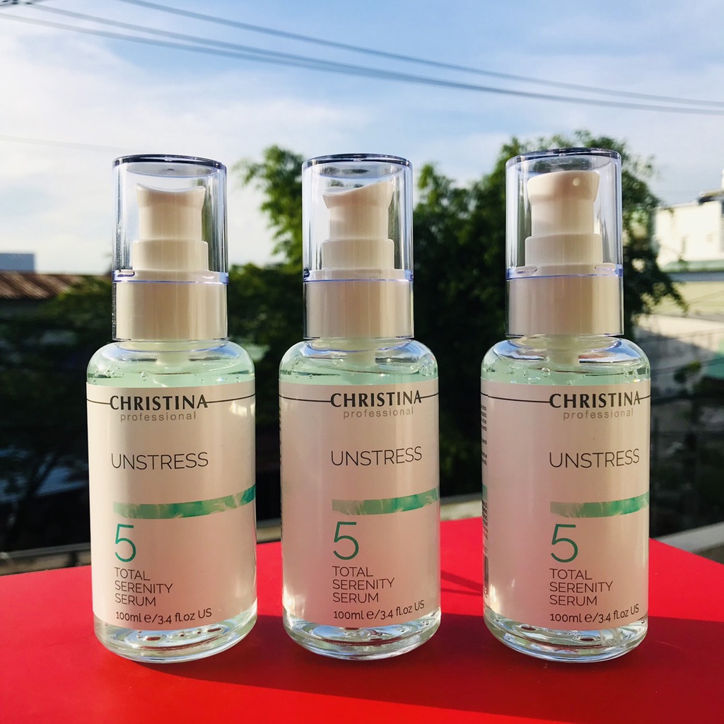 SERUM PHỤC HỒI DA CHRISTINA UNSTRESS 5 TOTAL SERENITY