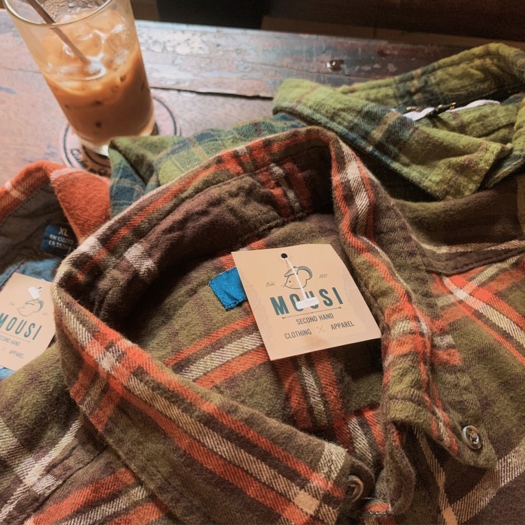 Áo sơ mi caro - flannel secondhand (2hand)- [𝐅𝐑𝐄𝐄 𝐒𝐇𝐈𝐏] - vintage, cổ điển - (inbox shop để chọn mẫu nhé) | BigBuy360 - bigbuy360.vn