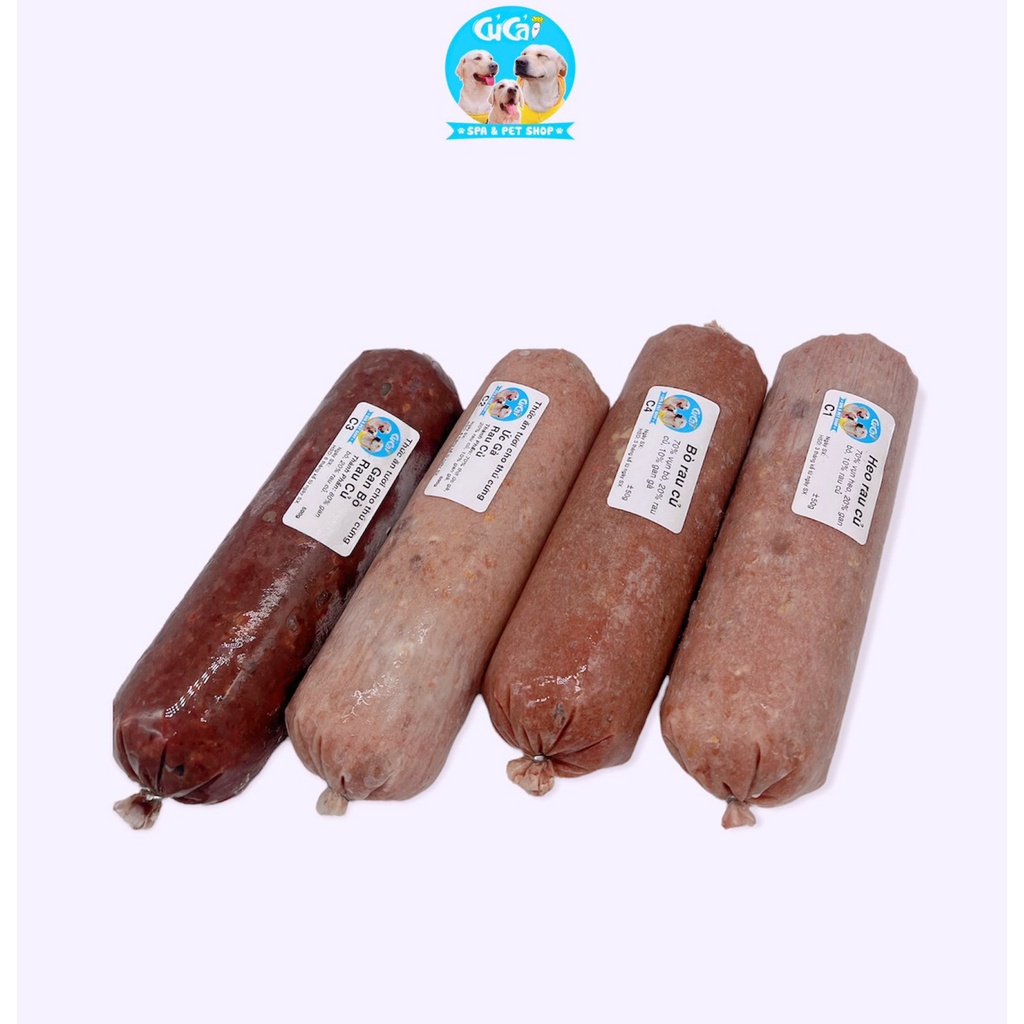 Thức ăn cho chó mèo Củ Cải Pet Shop, đồ ăn xay dinh dưỡng cho chó mèo tiện lợi, sạch sẽ cho thú cưng