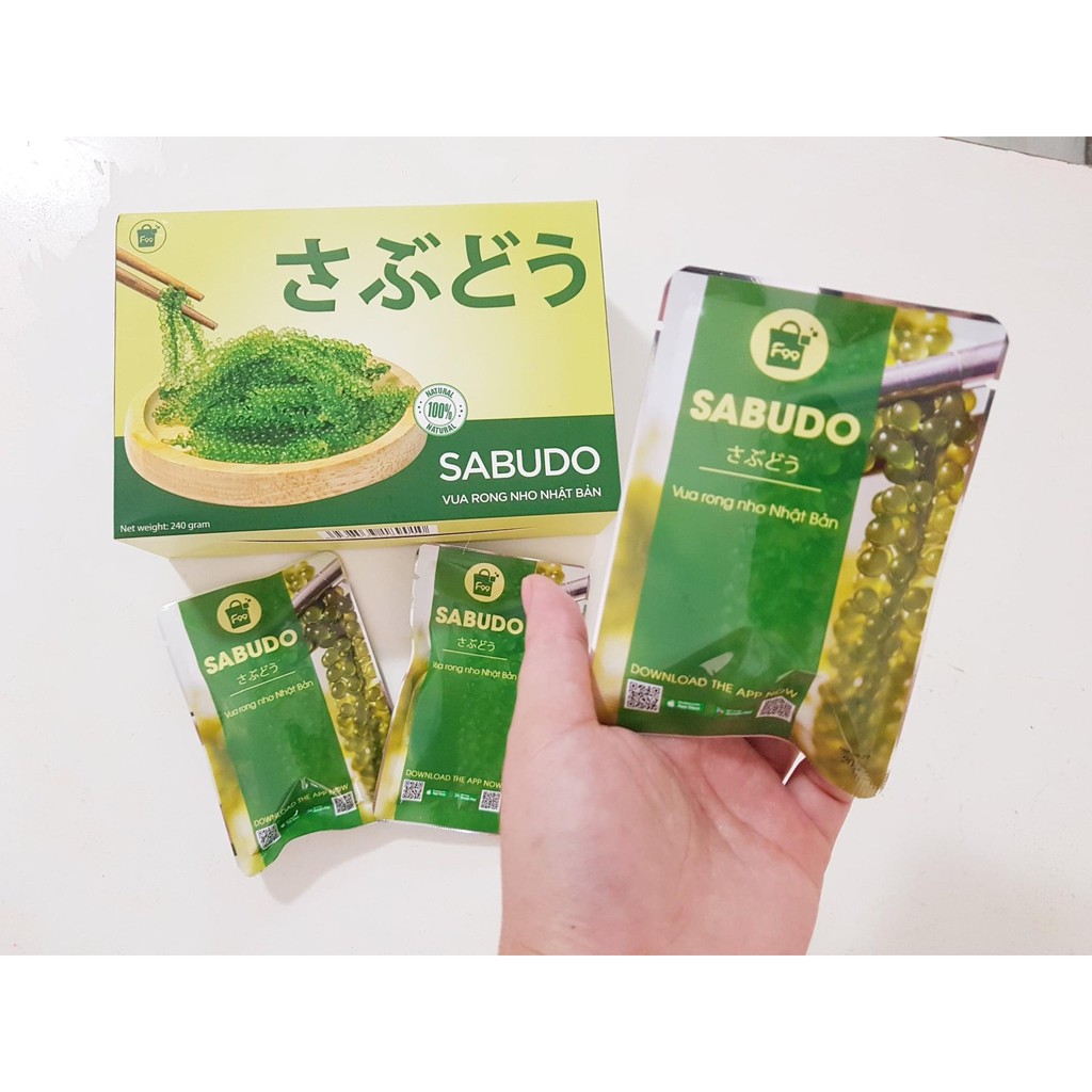 [Rẻ Vô Địch] Rong Nho Tách Nước Cao Cấp Sabudo và Umibudo, Gói Nhỏ 20gr Tiện Lợi | BigBuy360 - bigbuy360.vn