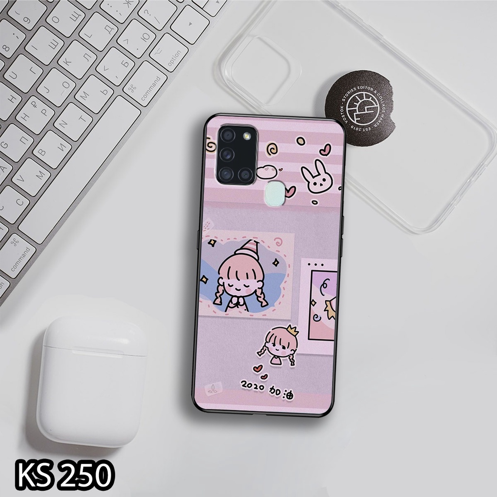 Ốp lưng Samsung A11/A21/A21S in hình Little Girl siêu đáng yêu, dễ thương_KINGSTORE.HN_Ốp SS
