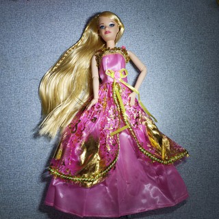 Búp bê Barbies 30cm nhiều khớp tóc dài đẹp