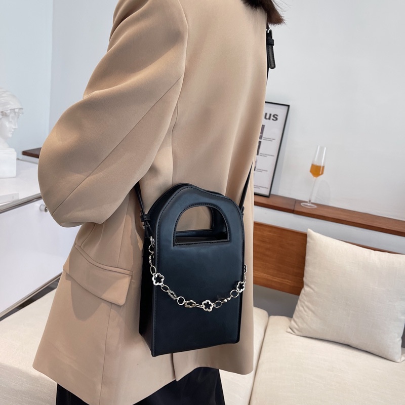 IELGY Túi Đeo Vai Hình Vuông Cỡ Nhỏ Kiểu Pháp Dễ Thương Cho Nữ Dễ Phối Đồ