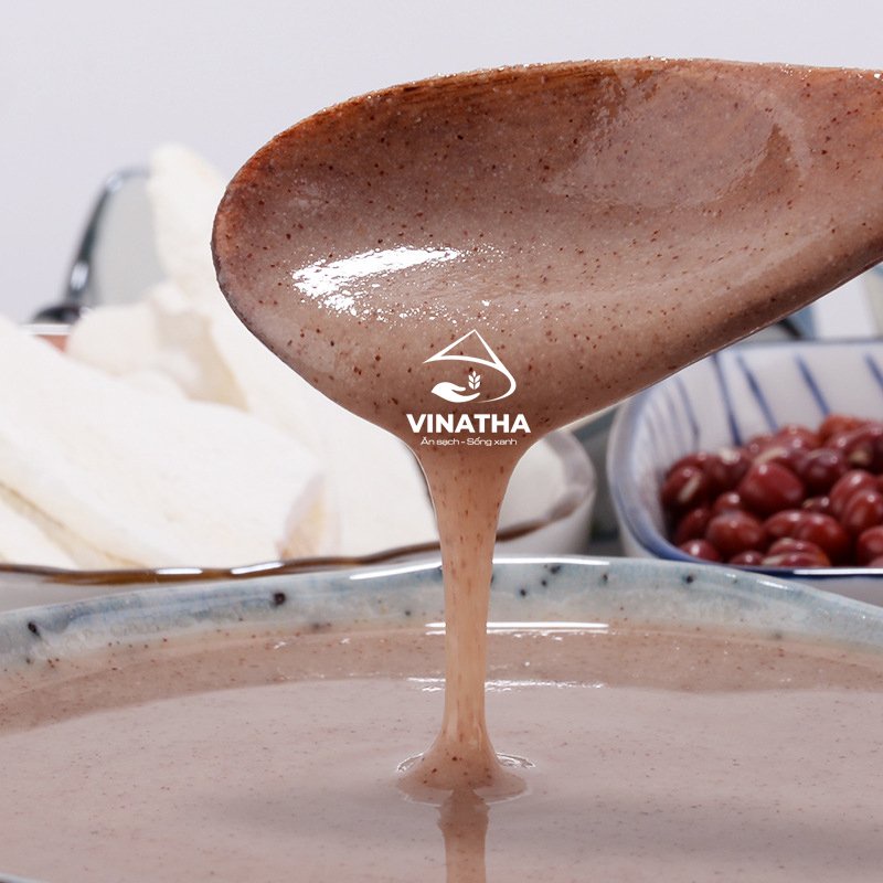 Bột gạo lứt ăn kiêng thải độc tiêu mỡ đẹp da Vinatha - 21 túi nhỏ