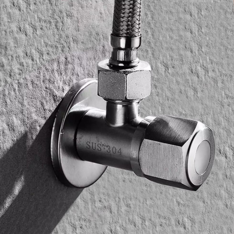 Van Chia Giảm Áp Lực Nước Inox SUS 304 Cao Cấp, ren 21, van khóa