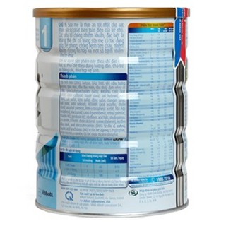 Lon Sữa bột Abbott Grow số 1 900g
