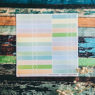 Set 78 sticker dán sổ - dạng banner