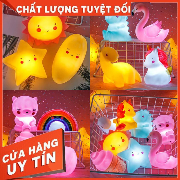 Đèn Ngủ Led 😍😍NHIỀU MẪU CUTE😍😍 Cho Bé, Trang Trí Phòng Ngủ, Xe Ôtô!!