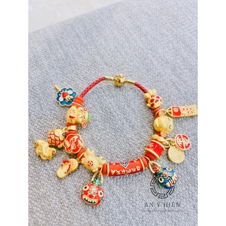 Chốt chặn cao su đỏ 2 cặp ( An Ý Hiên)