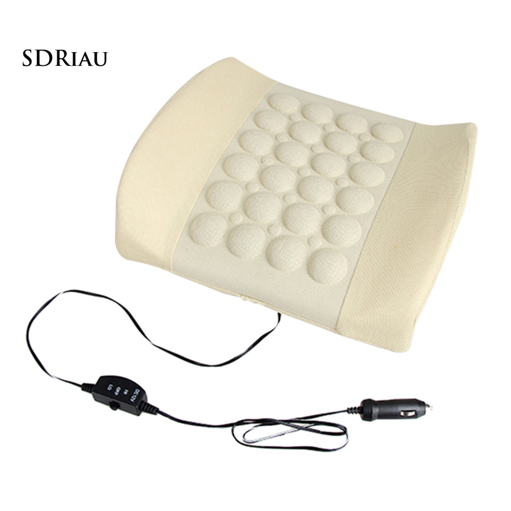 Đệm mát xa lưng giảm căng thẳng chuyên dùng cho ghế ngồi xe hơi