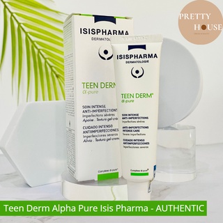 [DATE MỚI-CHÍNH HÃNG]Kem giảm nhờn, mụn, se khít lỗ chân lông TEEN DERM ALPHA PURE ISIS Pharma